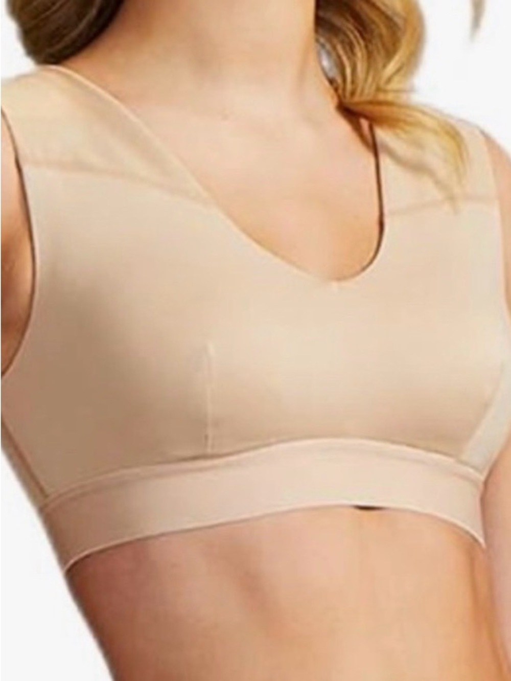 Tommie Copper Seamless Nude Comfort Wireless Bra NWT Large Intimates & Sleepwear